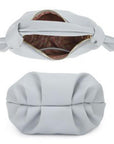 Smooth Round Handle Zipper Bag
