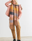 Long Sleeve Faux Fur Hood Padded Water Resistant Finish Jacket