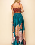 Printed Maxi Skirt