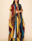 Printed Wide Pants Set