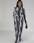 Non-stretch Two-piece Set