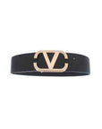 Angled Rhinestone Inverted V Buckle Belt