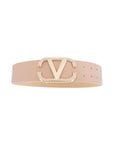 Angled Rhinestone Inverted V Buckle Belt