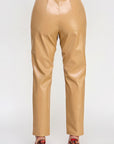 Faux Leather Pants
