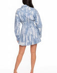 Tie Dye Mini Dress