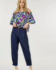 High Waist Zipper Front Skinny Pants