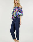 High Waist Zipper Front Skinny Pants