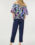 High Waist Zipper Front Skinny Pants