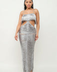 Lux Fringe Maxi Dress