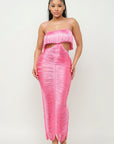 Lux Fringe Maxi Dress