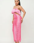 Lux Fringe Maxi Dress