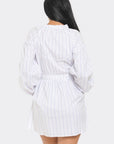 Striped Mini Dress