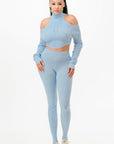 Knit Top & Pants Set