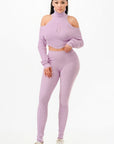 Knit Top & Pants Set