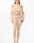 Knit Top & Pants Set