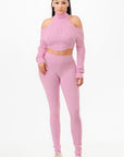 Knit Top & Pants Set