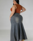 High-waisted Stretch Skirt