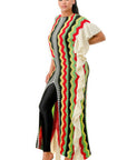 Thick Knit Tribal Dress