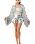 Metallic Tinsel Bolero