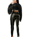 Metallic Tinsel Bolero
