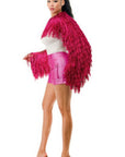 Metallic Tinsel Bolero