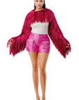 Metallic Tinsel Bolero