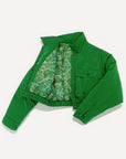 Shiny Puffer Bomber Jacket