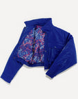 Shiny Puffer Bomber Jacket
