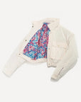 Shiny Puffer Bomber Jacket