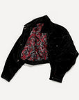 Shiny Puffer Bomber Jacket