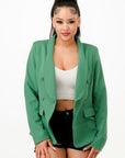 Double Breasted Blazer Jacket