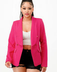 Double Breasted Blazer Jacket